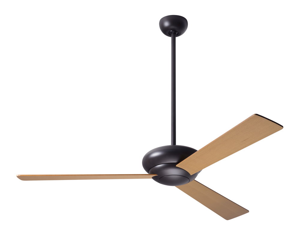 Altus Fan; Dark Bronze Finish; 42" Maple Blades; No Light; Fan Speed and Light Control (3-wire)