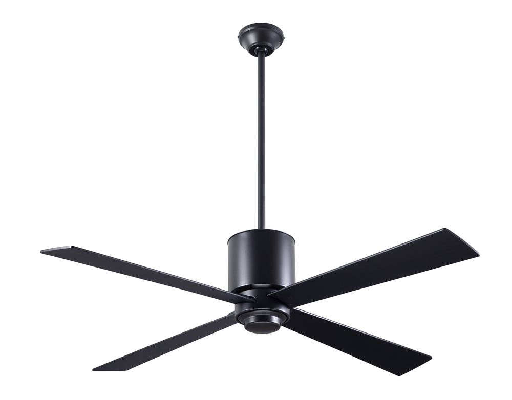 Lapa Fan; Dark Bronze Finish; 50" White Blades; No Light; Fan Speed and Light Control (3-wire)