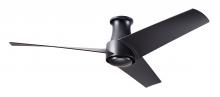 Modern Fan Co. AMB-FM-MB-56-MB-NL-RC - Ambit Flush DC Fan- Matte Black Finish; 56" Matte Black Blades; No Light; Remote Control