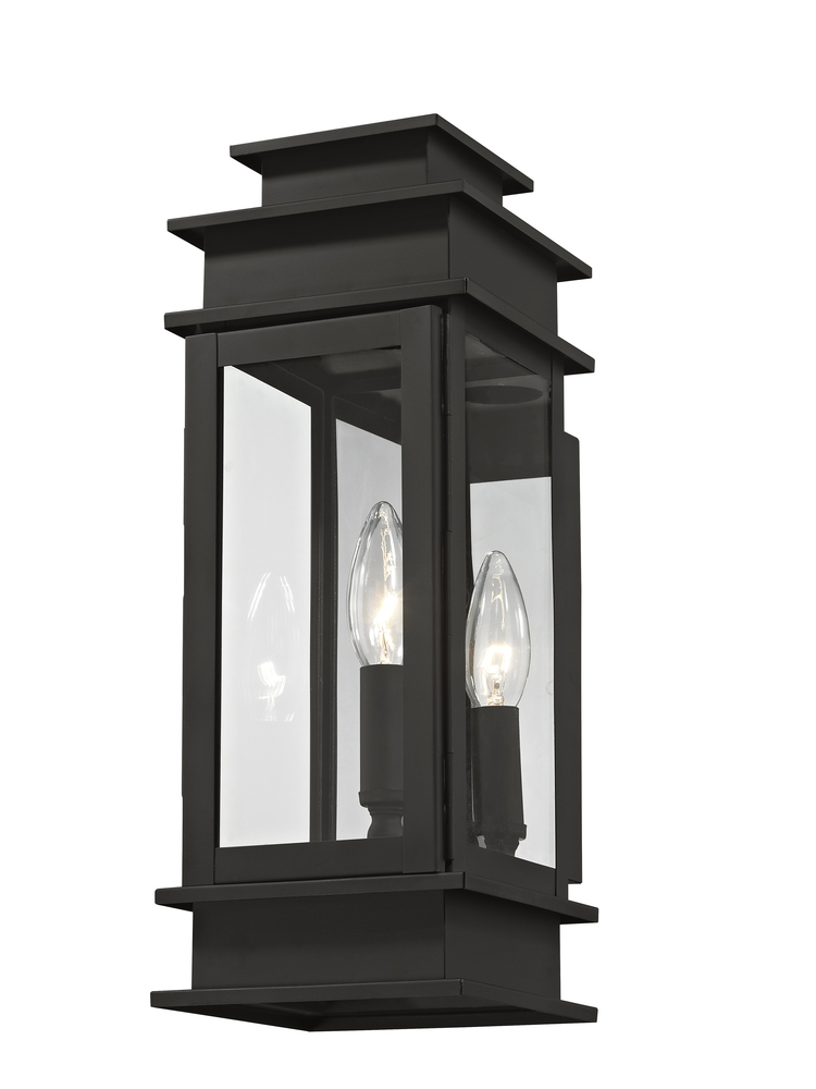 1 Light Black Outdoor Wall Lantern