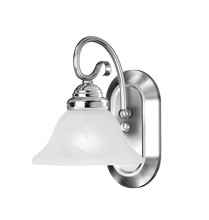 Livex Lighting 6101-05 - 1 Light Polished Chrome Bath Light