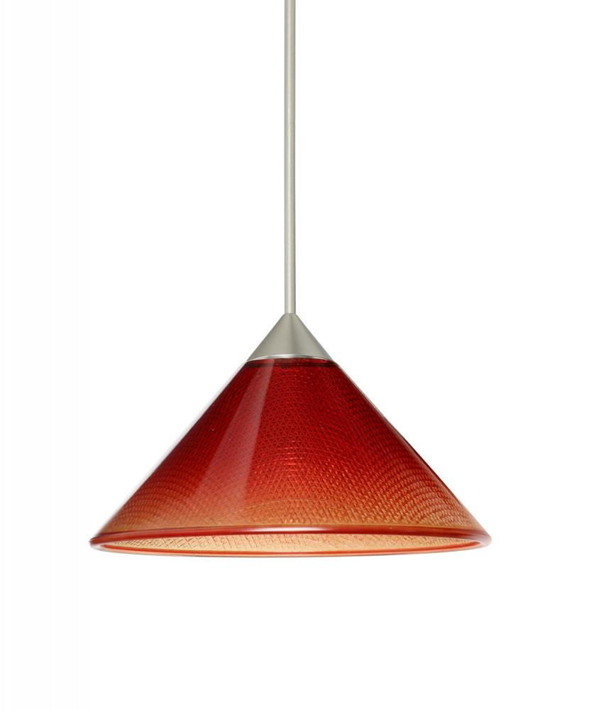 Besa Pendant Kona Satin Nickel Sunset 1x5W LED