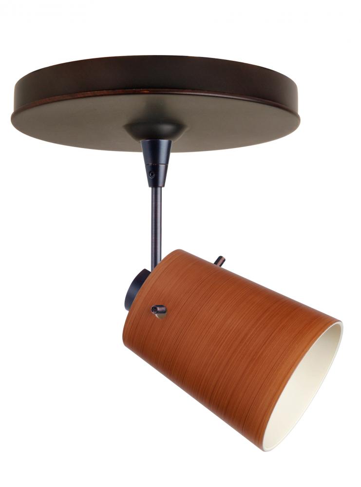 Besa Spotlight Tammi 3 Bronze Cherry 1x50W Halogen Mr16