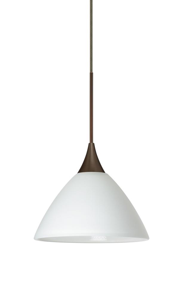 Besa Pendant Domi Bronze White 1x50W Halogen