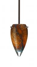 Besa Lighting 1TT-4125CE-BR - Besa Juli Stem Pendant Bronze Ceylon 1x100W Medium Base