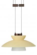 Besa Lighting 1XA-271897-BR - Besa Pendant Trilo 7 Bronze Champagne 1x50W Halogen