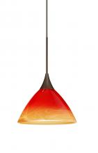 Besa Lighting 1XC-1743SL-BR - Besa Pendant Domi Bronze Solare 1x50W Halogen