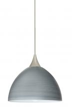 Besa Lighting 1XC-4679TN-SN - Besa Pendant Brella Satin Nickel Titan 1x50W Halogen