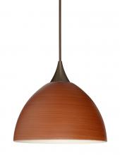 Besa Lighting 1XT-4679CH-BR - Besa Pendant Brella Bronze Cherry 1x50W Halogen