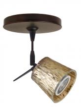 Besa Lighting 1SP-5145GF-LED-BR - Besa Nico 3 Spotlight 1Sp Stone Gold Foil Bronze 1x9W LED Mr16