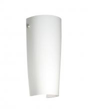 Besa Lighting 704107-PN - Besa Wall Tomas Polished Nickel Opal Matte 1x75W Medium Base