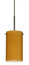 Besa Lighting B-4404OK-BR - Besa Stilo 7 Pendant For Multiport Canopy Bronze Oak 1x50W Candelabra