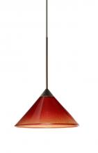 Besa Lighting 1XP-117681-BR - Besa Pendant Kona Bronze Sunset 1x50W Halogen