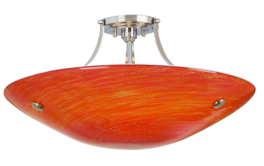 Ceiling Neptune Grande Red Bronze E26 Incandescent 3x60W