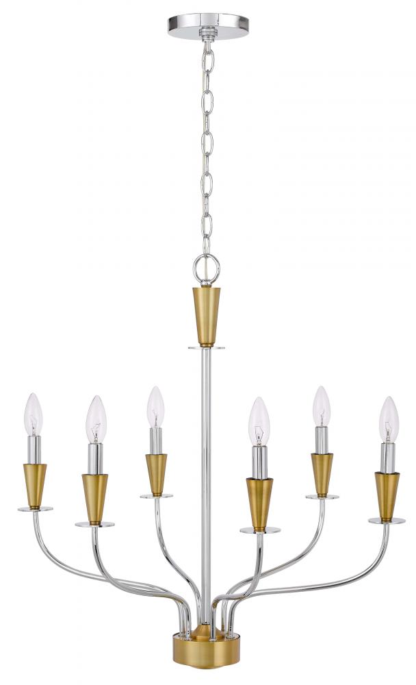 60W X 4 Weston Metal Chandelier