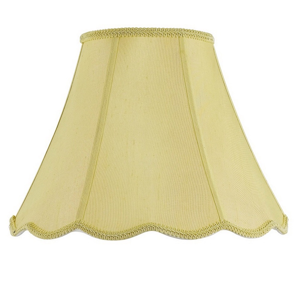 11.5" Tall Champagne Fabric Shade