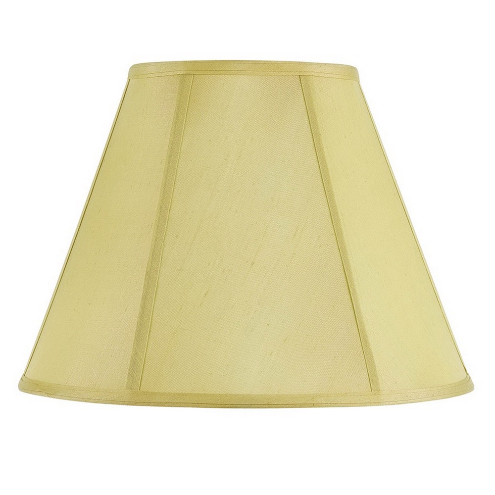 14" Tall Champagne Fabric Shade