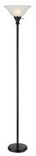 CAL Lighting BO-213-BK - 70" Height Metal Torchiere in Black