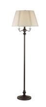 CAL Lighting BO-315-DB - 59" Height Metal Floor Lamp in Dark Bronze