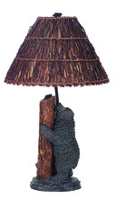 CAL Lighting BO-507 - 29" Height Resin Table Lamp in Brown