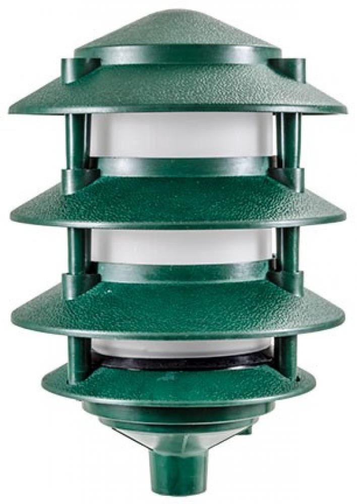 PAGODA FIX 4 TIER 6" TOP 1/2" BASE 12W G24-LED 120-277