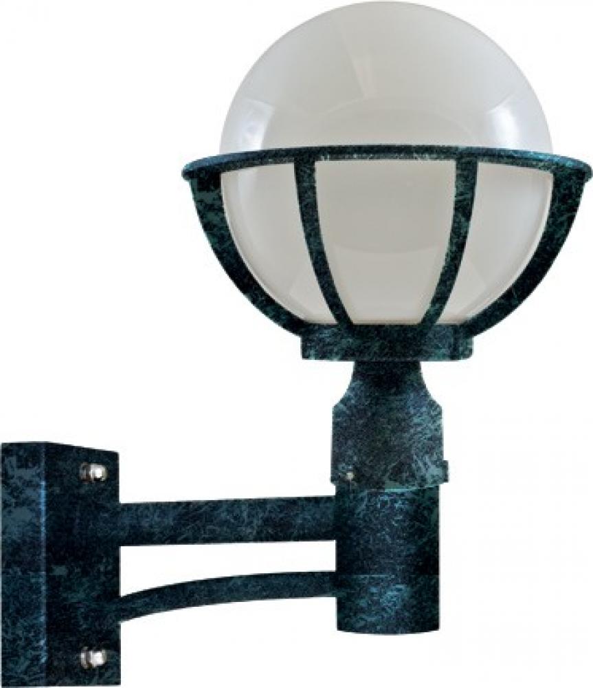 CAST ALUM 10" GLOBE WALL FIX LED 16W 120V