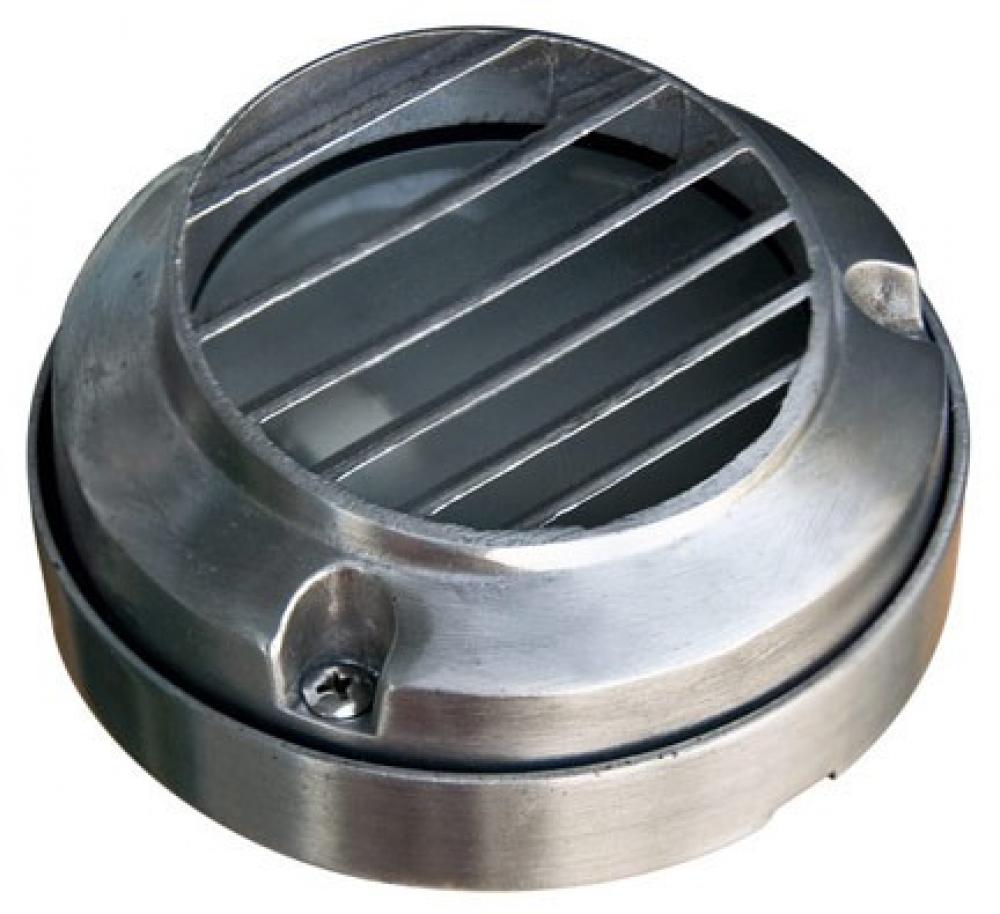 ROUND STEP LIGHT W/GRILL 20W JC 12V