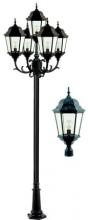 Dabmar GM2305-VG - 5 LIGHT POST TOP FIX W/ CLEAR GLASS INCAND 120V