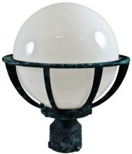 Dabmar GM260-LED16-VG - CAST ALUM 10" GLOBE POST TOP FIX LED 16W 120V