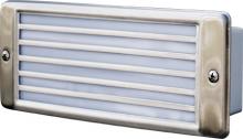 Dabmar LV601-SS304 - SS304 STEP LIGHT LOUVERED 20W 2 X 20W JC 12V