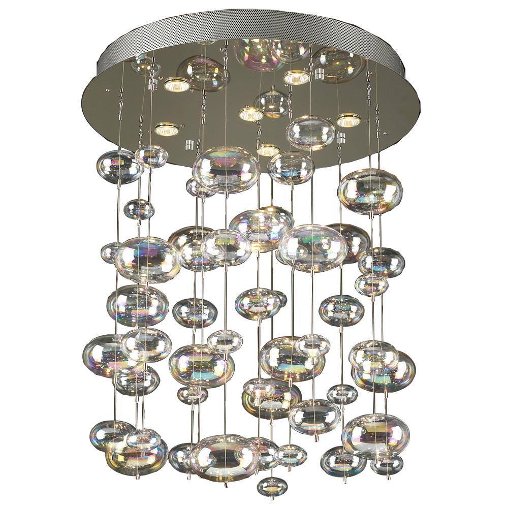 6 Light Chandelier Bubbles Collection 96964 PC