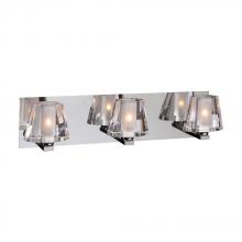 PLC Lighting 1023 PC - 3 Light Vanity Cheope Collection