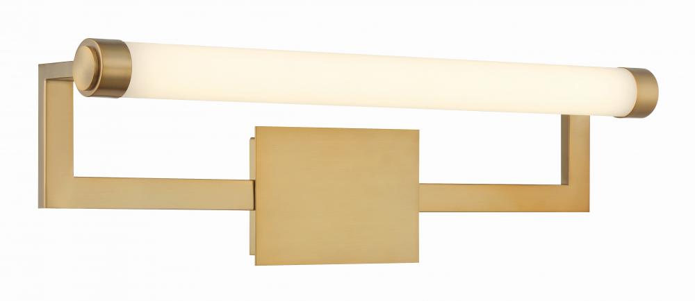 Clinton Integrated LED Vibrant Gold Picture Light