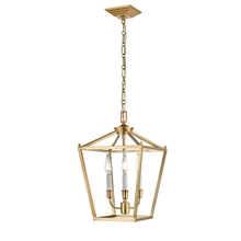 DVI DVP30147MF+BR - Lundy's Lane 3 Light Pendant