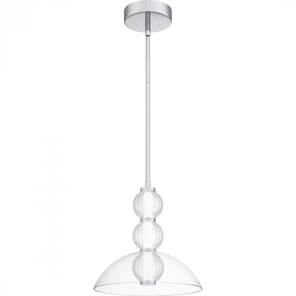 Elway Polished Chrome Pendant