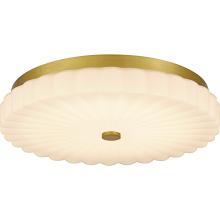 Quoizel QFL6787BRG - Cherbury Brushed Gold Flush Mount