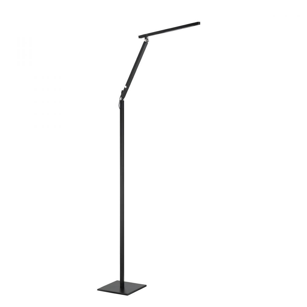 PAZZ 52 in. Black LED Floor Lamp