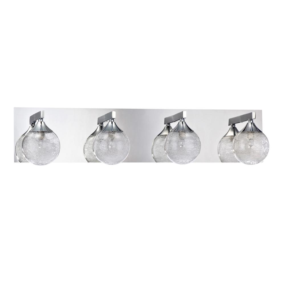 FYBRA 4-Light Chrome Vanity Light