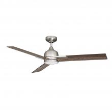 Kendal AC22452-SN - TRITON 52 in. LED Satin Nickel Ceiling Fan