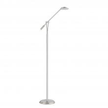 Kendal FL5015-SN - LAHOYA Satin Nickel Floor Lamp