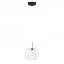 Kendal PF147-BLK - SERENO 1-Light Black Pendant