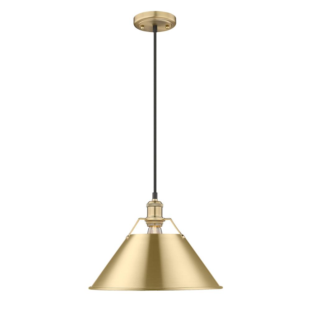 Orwell 14" Wide Large Pendant in Brushed Champagne Bronze