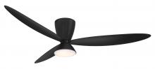 Minka-Aire F468L-CL - Hourglass - 58" LED Smart Flush Mount Ceiling Fan