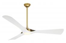 Minka-Aire F668L-LBR/WHF - Bridge - 60" LED Smart Ceiling Fan