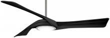 Minka-Aire F714L-BN/CL - Curl - LED 60" Ceiling Fan