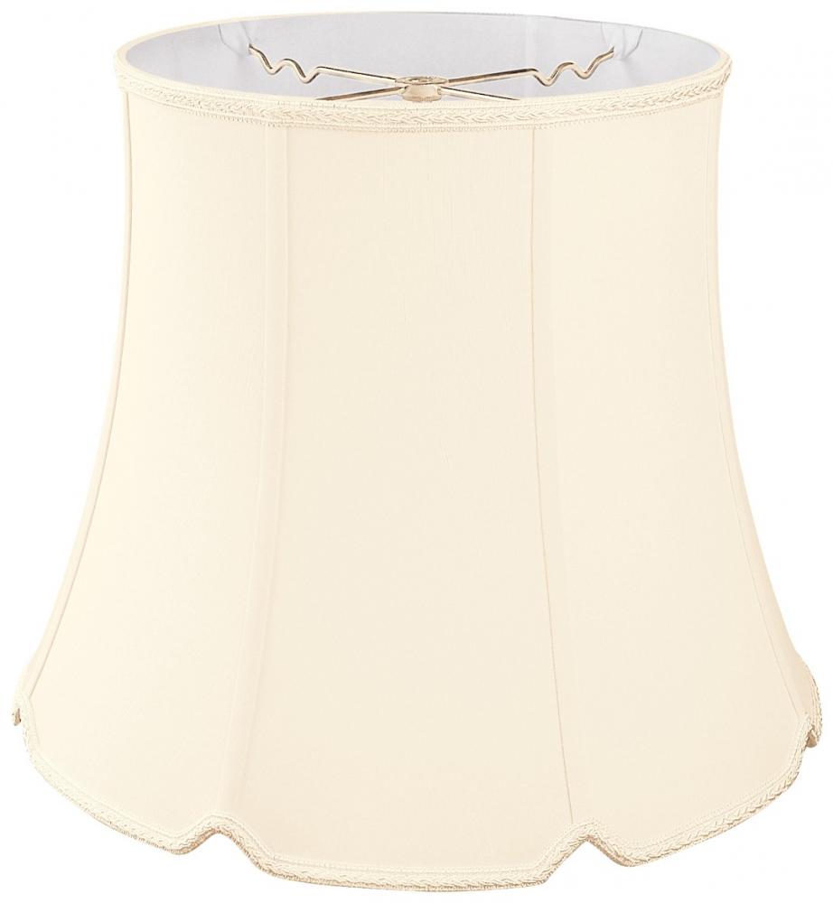 Designer Drum Lampshade with V-Notch Bottom