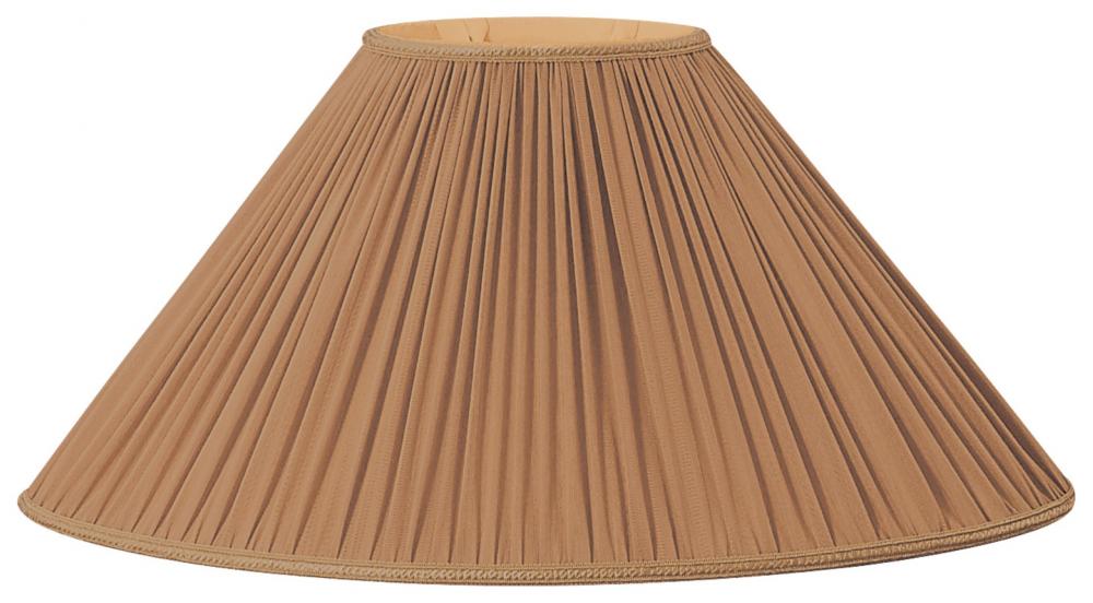 Pleated Oval Designer Lampshade