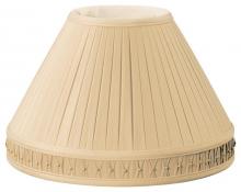 Royal Designs, Inc. DS-14-14GGL - Designer Pleated Lampshade