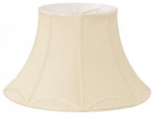 Royal Designs, Inc. DS-21-8BG - Honey Beige Shallow Bell Designer Lampshade