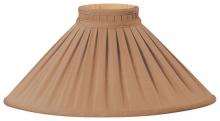 Royal Designs, Inc. DS-40-18BR - Pleated Oval Designer Lampshade